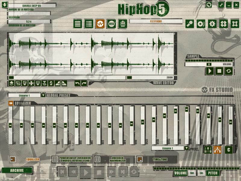 eJay HipHop 5 Reloaded FX Studio