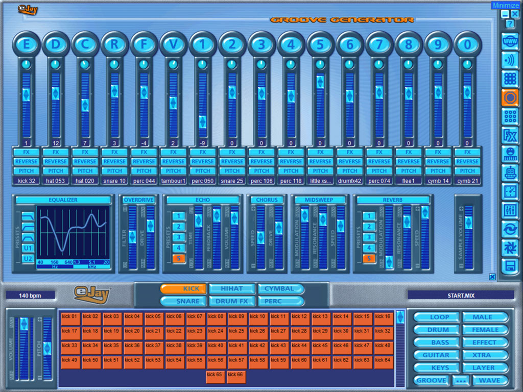 Dance eJay for Schools - Groove Generator