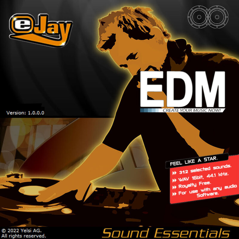 eJay EDM Sound Essentials - EDM Sample Pack - Music Production Kit