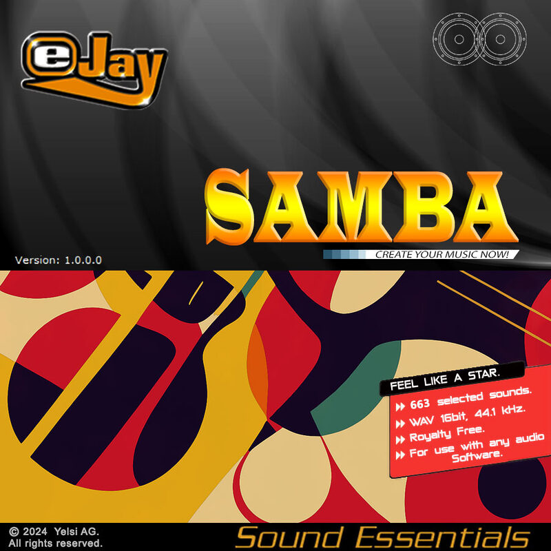 eJay Samba Sound Essentials - Samba Sample Pack